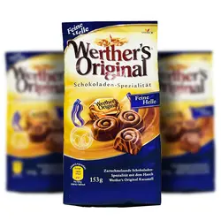 شکلات کادویی وردرز پاکتی (werthers original) 153 گرم