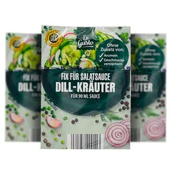 پودر سالاد المانی 5عددی لی گوستو (le gusto) 40 گرم