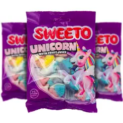 پاستیل میوه ای مدل یونی کورن سوئیت (sweeto) 100 گرم