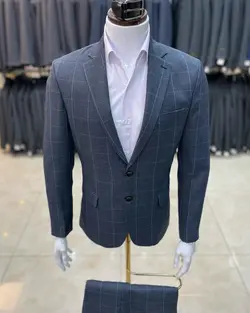 ست کامل کت شلوار مردانه+پیراهن+کمربند با ارسال رایگان