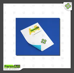 موکاپ برگه A4