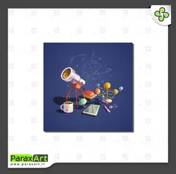 وکتور لایه باز تلسکوپ و فضا