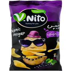 وی نیتو چیپس سیب زمینی با طعم سرکه 55 گرم