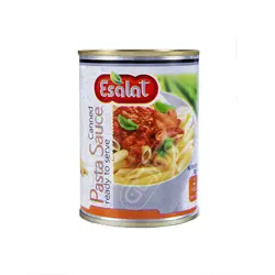 اصالت کنسرو سس ماکارونی با سویا 380 گرم