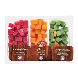 پنیر سالاد( گودا پستو سبز-پراتو-گودا پستو قرمز ) کاله ۳۰۰ گرم