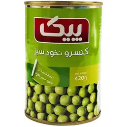 پیک کنسرو 420گرم نخود سبز