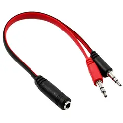 مبدل ۱به۲ صدا و میکروفن