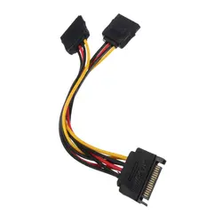 کابل برق 1 به 2 sata