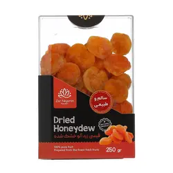 قیسی زردآلو خشک شده زرنگاران - 250 گرمی