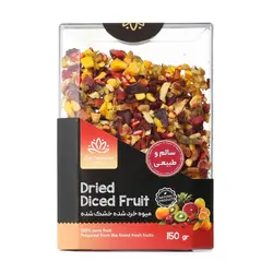 میوه مخلوط خشک خرد شده زرنگاران – 150 گرمی