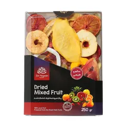 میوه مخلوط خشک شده زرنگاران – 250 گرمی
