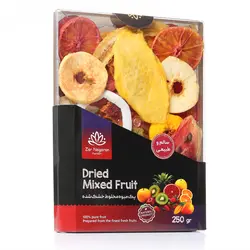 میوه مخلوط خشک شده زرنگاران – 250 گرمی