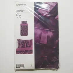 کاور لحاف و روبالشی ایکیامدل KALVNOS کد 604.908.83 یک نفره