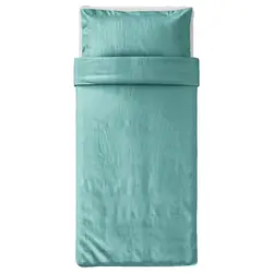 کاور لحاف و روبالشی ایکیامدل LUKTJASMIN کد 904.844.37 یک نفره