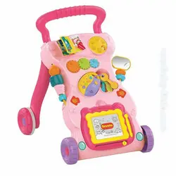 واکر آموزشی موزیکال صورتی هانگر Huanger