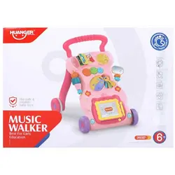 واکر آموزشی موزیکال صورتی هانگر Huanger