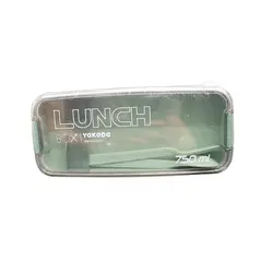 ظرف غذای بامبو دوطبقه با قاشق و چنگال 750میل لانچ باکس Lunch Box