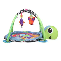 تشک بازی(پلی جیم) و استخر توپ طرح لاک پشت نایس بیبی