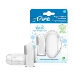 مسواک انگشتی قاب دار dr browns