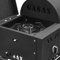 باربيکيوگازاکس- پلاس ترمومتردار پايه معمولي 50سانتي