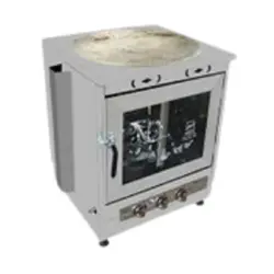 تنور گازي تمام استيل ساچ دار گوهرآسايش SSG-600