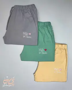 شلوارک برمودا گلدوزی