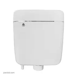 فلاش تانک دکمه ای ایدرو دو زمانه kd 9002 سفید