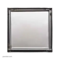 کفشور ماژین سرامیک خور مربع پایه بلند 15×15 استیل مات