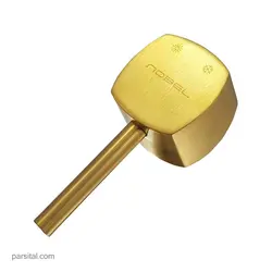 دسته (اهرم) شیر نوبل مدل کراویت طلا مات