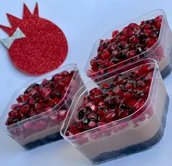 ظرف مربع 200cc تیرامیسو