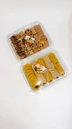 ظرف نیم کیلویی شیرینی