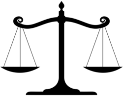 لوگو PNG ترازو عدالت – Scale of Justice Logo PNG