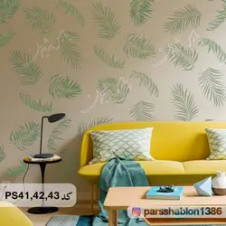 شابلون گل و برگ کد PS41