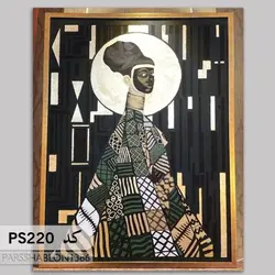 شابلون نقاشی کد PS220 (زن با نقاب)