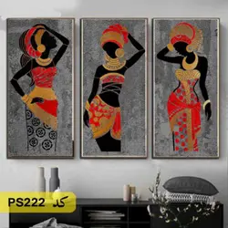 پکیج شابلون نقاشی کد PS222 (زنان بومی)