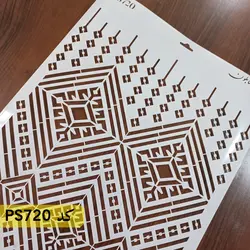 شابلون معماری کد PS720 (نما کاشی سنتی)
