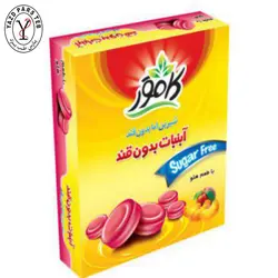 آبنبات بدون قند کامور با طعم هلو - پارس طب