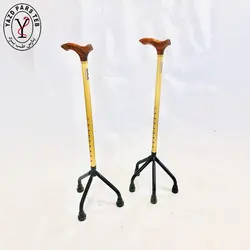 عصا چهار پایه آلومینیوم ایبکا - پارس طب