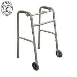 واکر تاشو چرخ دار آلومینیوم ایرانی - پارس طب