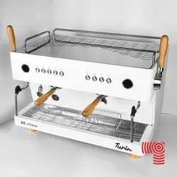 دستگاه اسپرسوساز صنعتی لاموریندو TURIN دو گروپ