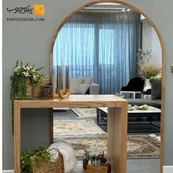 آینه و میز کنسول مدل سایه