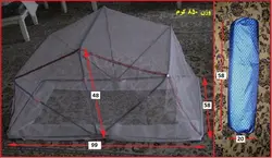 پشه بند نوزاد مدل شکوفه