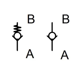 چک ولو خطی هیدرولیک