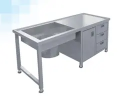 سینک گچ گیری مدل تمام استیل