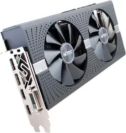 کارت گرافیک استوک RX 580 SAPPHIRE NITRO PLUS 4GB