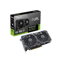 کارت گرافیک ایسوس DUAL GeForce RTX 4060 TI OC Edition 8GB ASUS Dual GeForce RTX 4060 Ti OC Edition 8GB GDDR6 Graphics Card