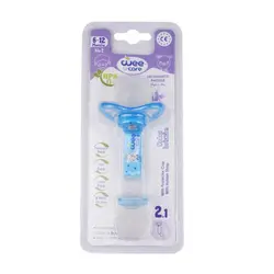 پستانک ارتودنسی روز و شب همراه با قفل کننده بالای 6 ماهگی وی کر کد P111