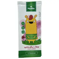 لواشک ورقه ای زردآلو طرح لاما مادلین 20 گرم