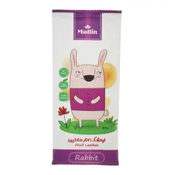 لواشک ورقه ای انار طرح خرگوش مادلین 20 گرم