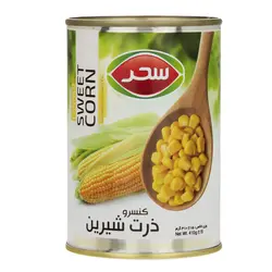 کنسرو ذرت شیرین آسان بازشو سحر 410 گرم